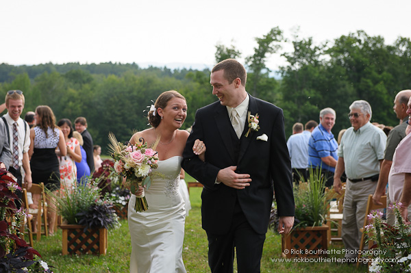 Happy Bride & groom after wedding ceremony