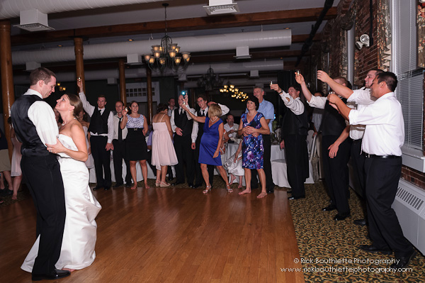 Bride & groom last dance at wedding reception, Fratello's, Manchester