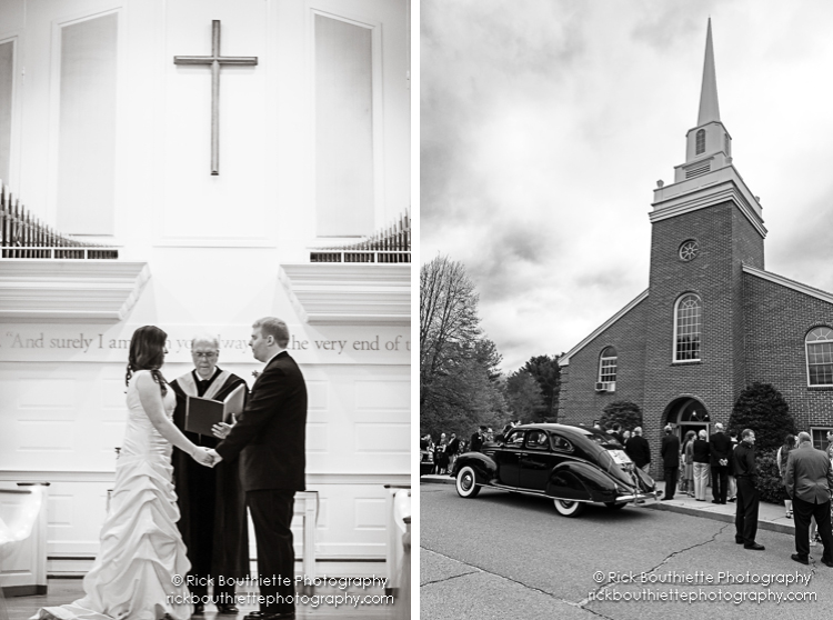 wedding at Byfield Parish Church