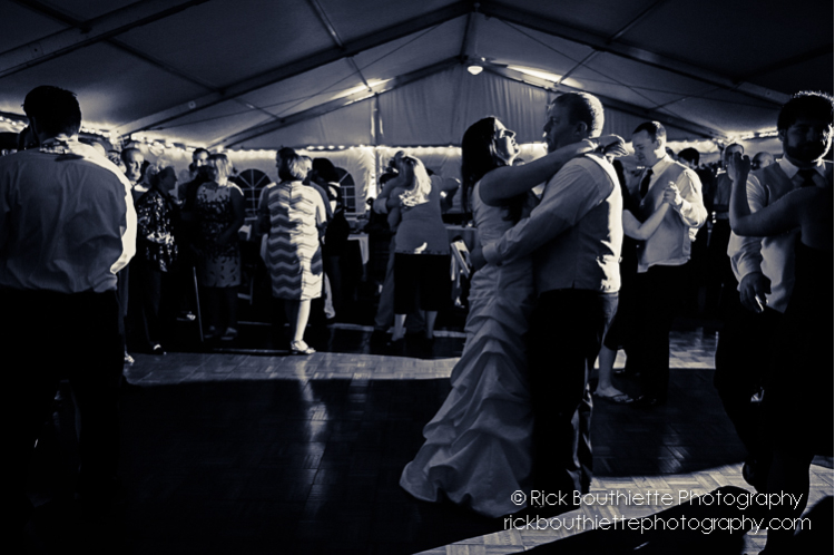 bride & groom last dance