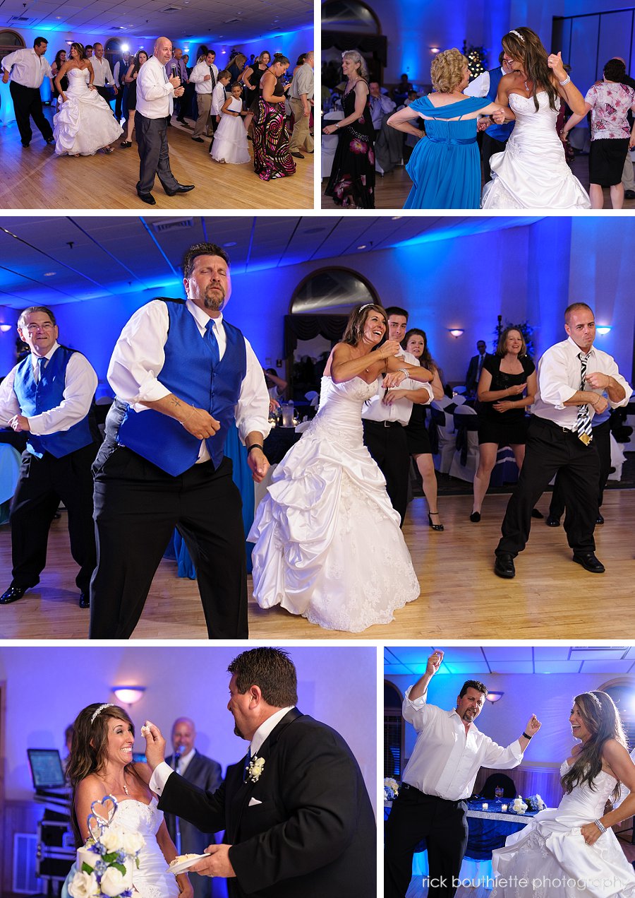 bride & groom on the dance floor at wedding recetpion, Executive Court Manchester