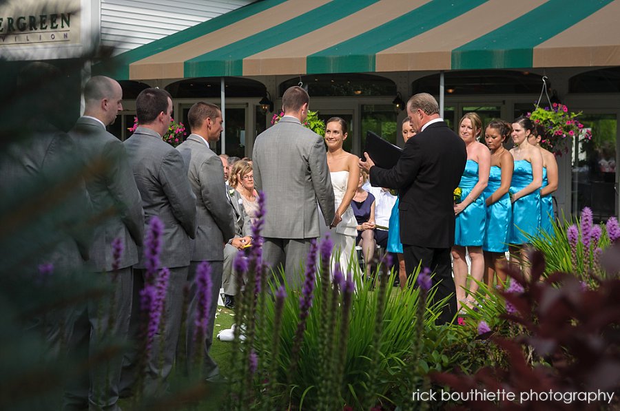 wedding ceremony at candia woods