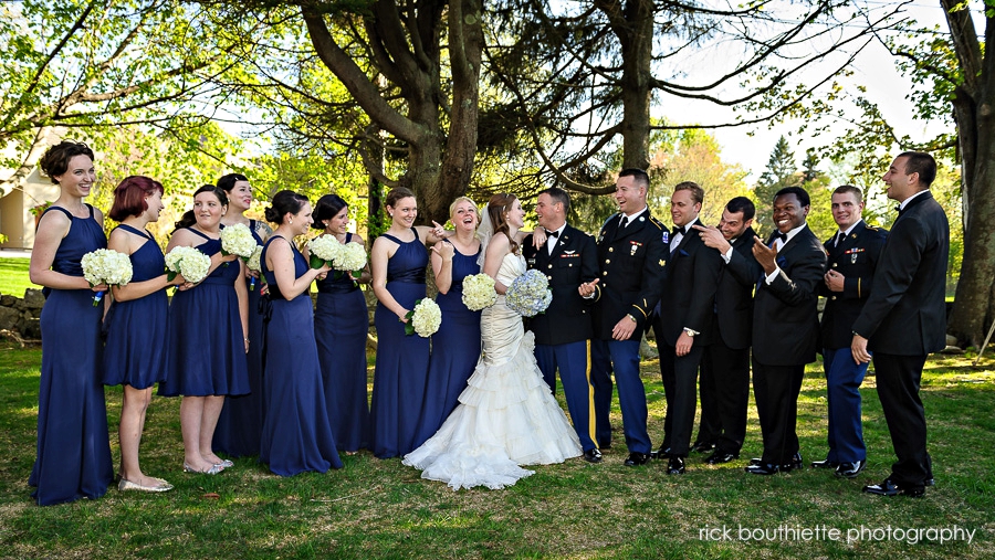 wedding party, st. andrews by the sea, rye, nh