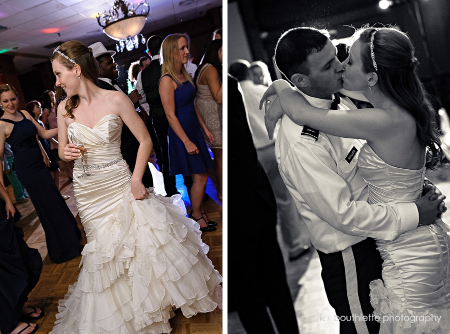 bride and groom dancing at ashorth by the sea in hampton nh