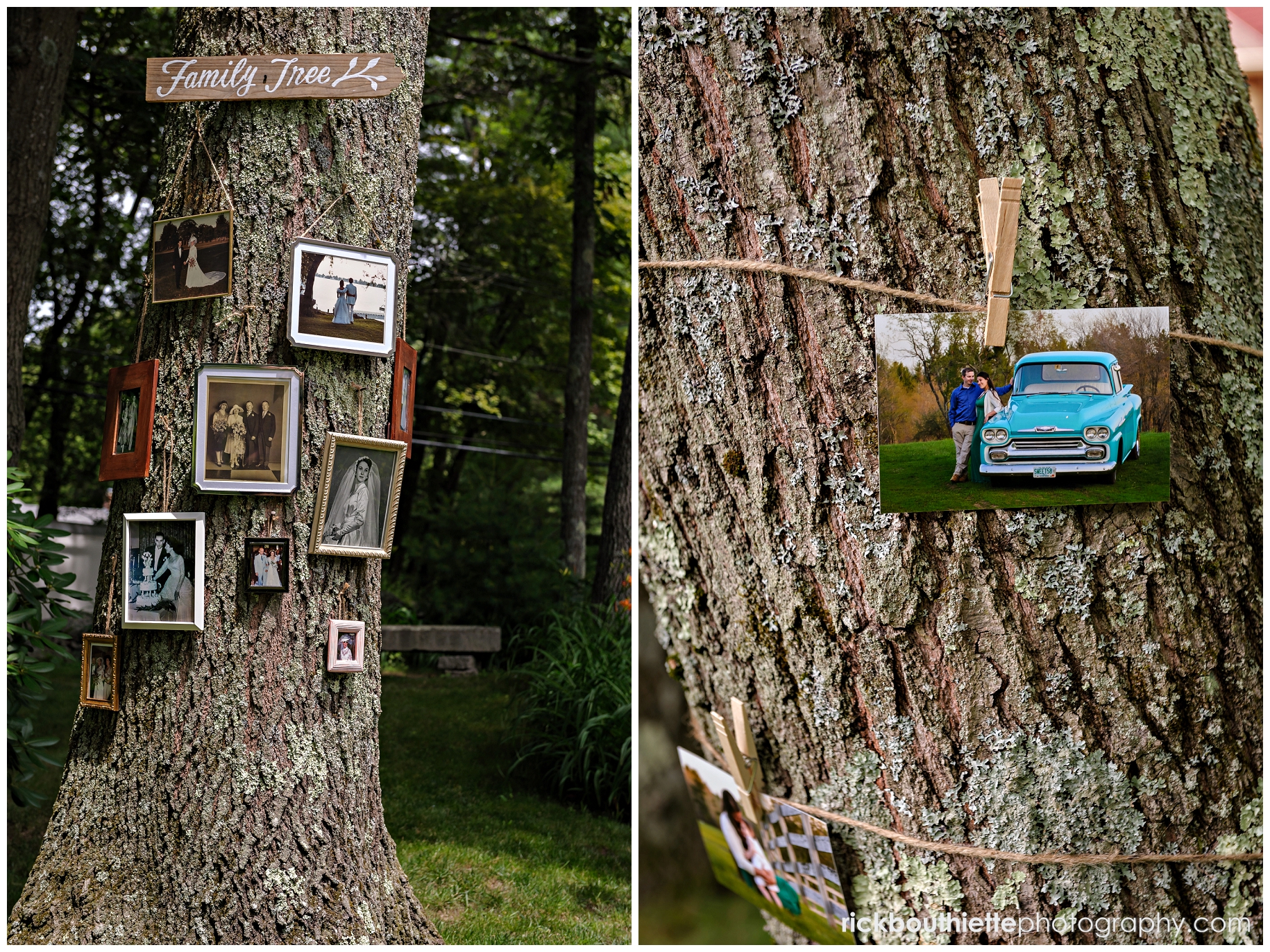 rustic wedding details