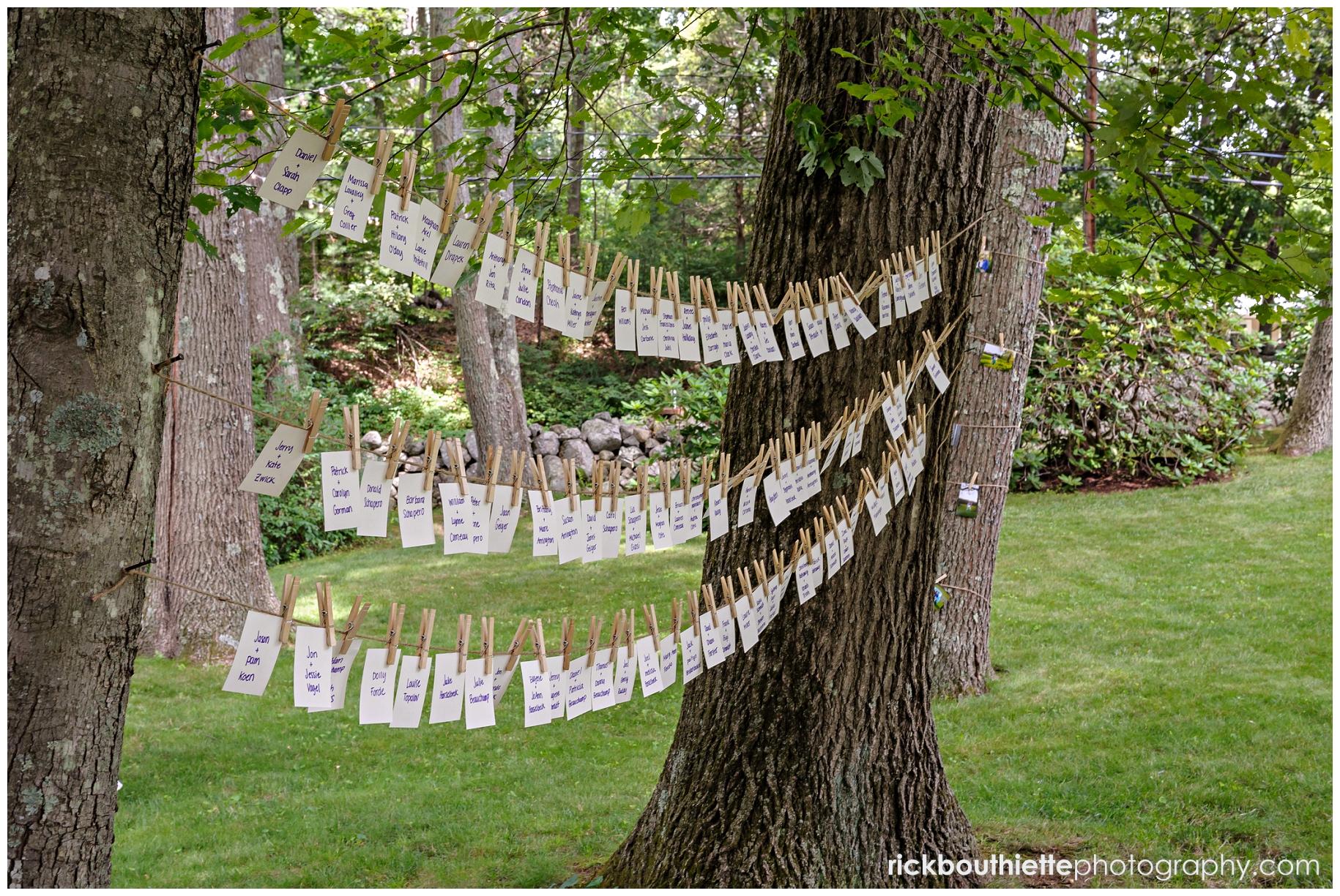 rustic wedding details