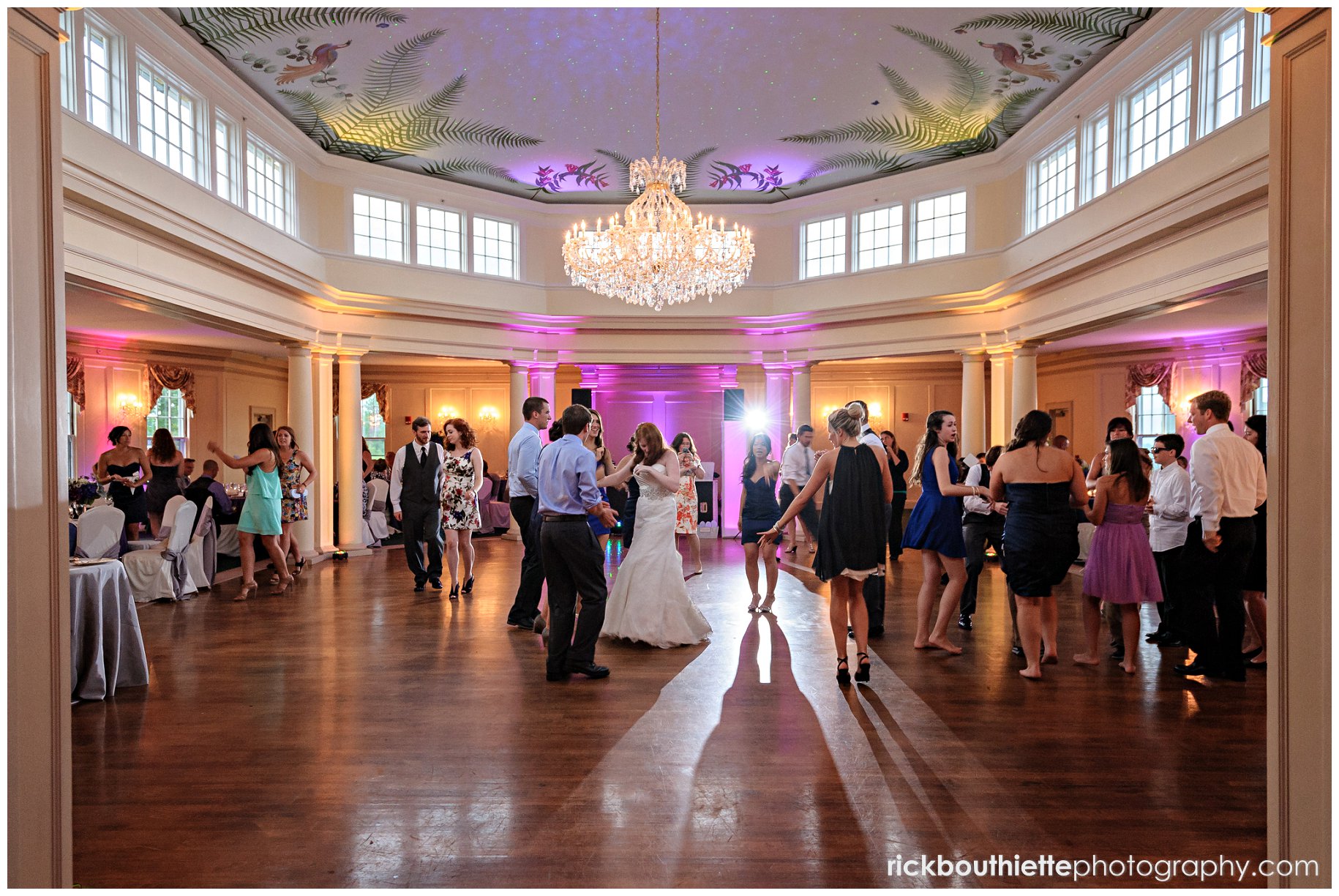 dancing in the Crystal Ballroom at Mountain View Grand Resort