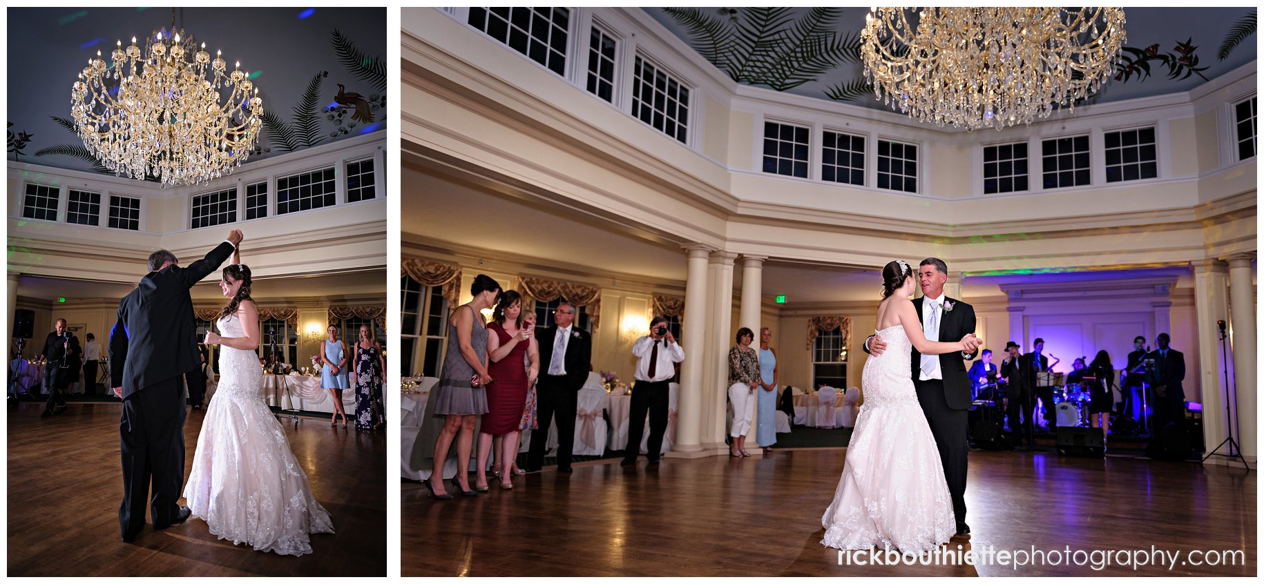 father daughter dance in the Crystal Ballroom