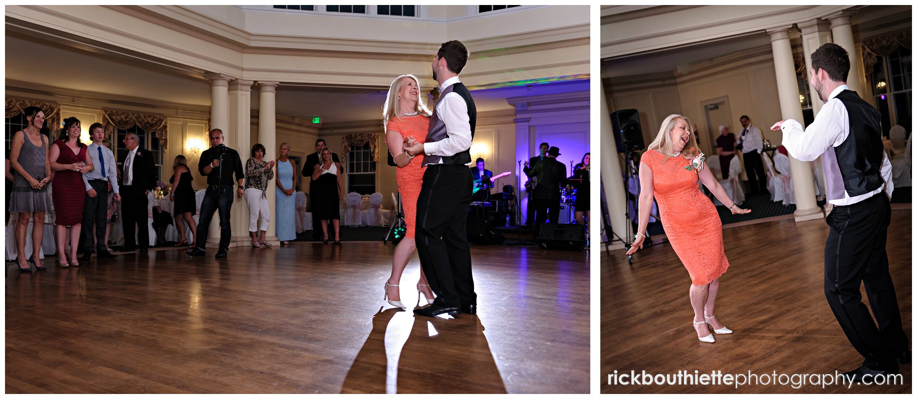 mother son dance in the Crystal Ballroom