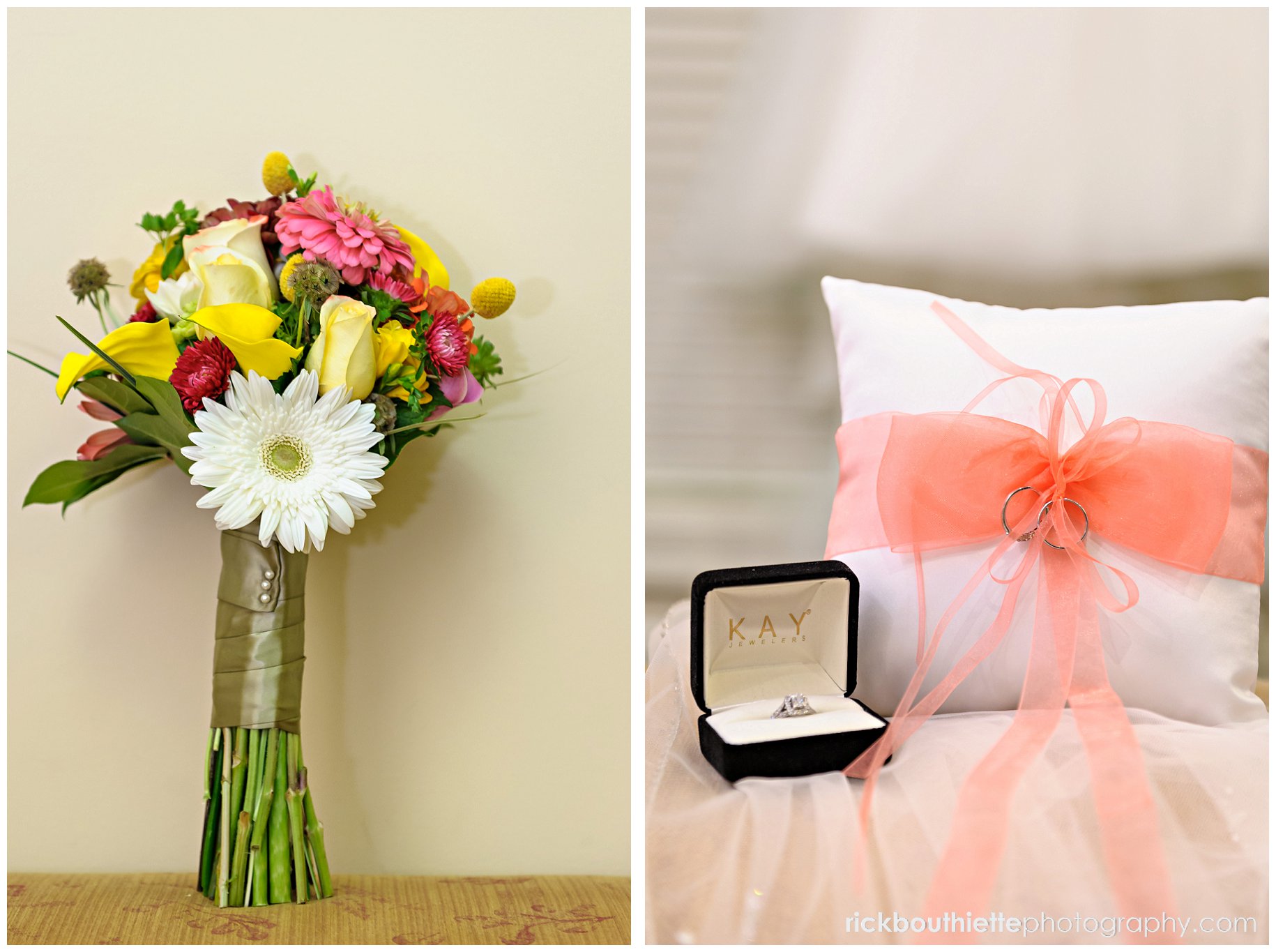 wedding details at atkinson country club