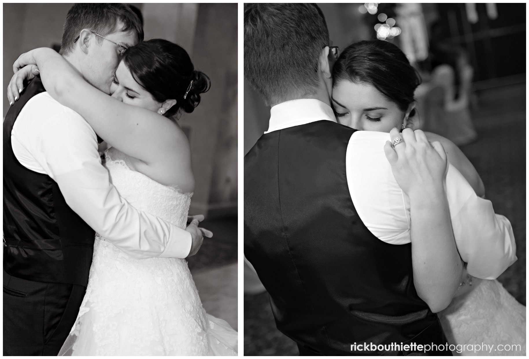 bride & groom last dance at atkinson country club