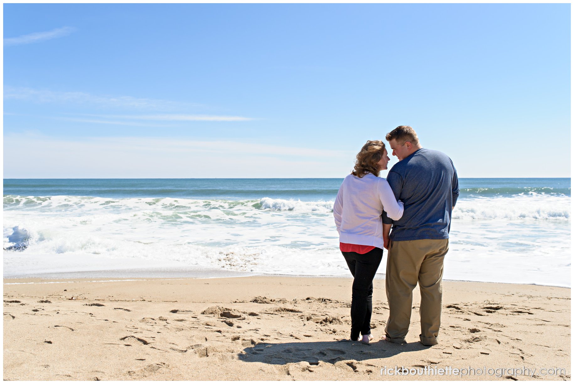 New Hampshire seacoast engagement photography by Rick Bouthiette Photography