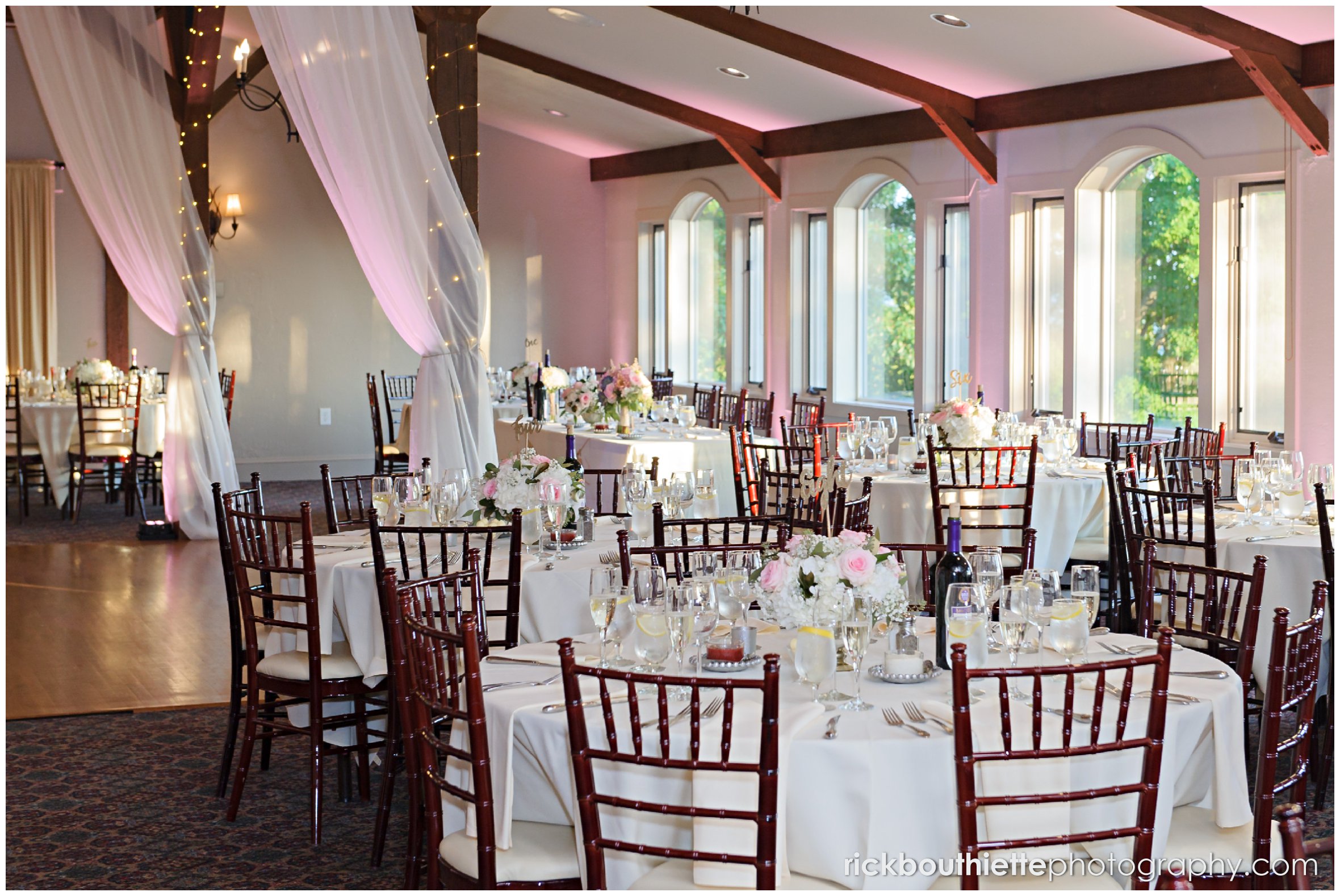 overall room details at Castle In The Clouds wedding