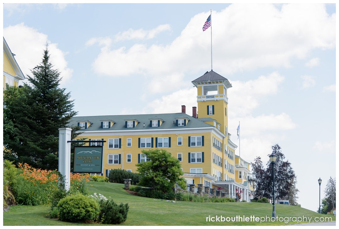 Wedding at the Mountain View Grand Resort