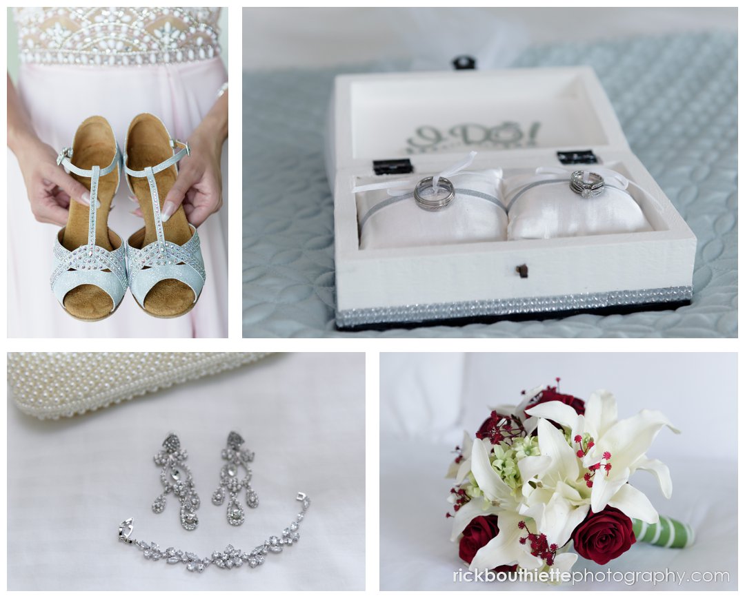 bridal details at Mountain View Grand wedding